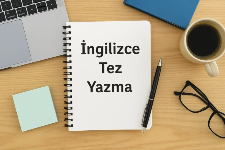 ingilizce tez yazma