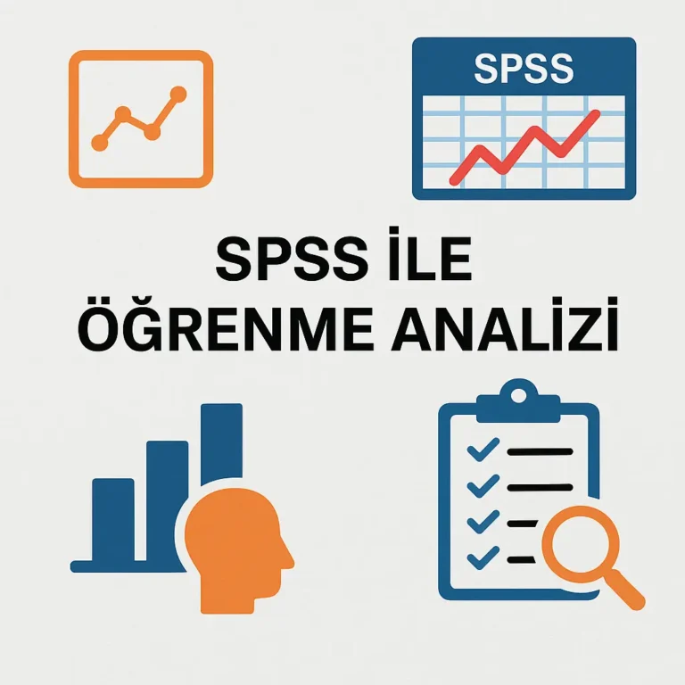 spss ile öğrenme analizi