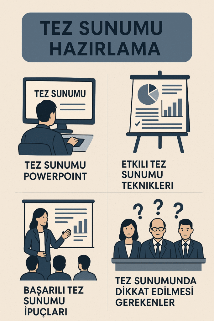tez sunumu hazırlama