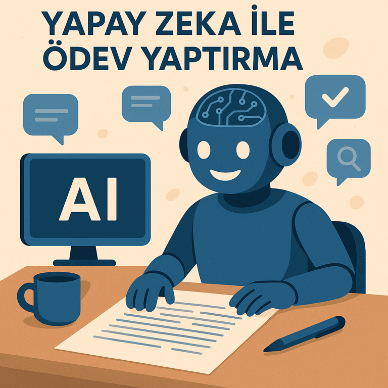 yapay zeka ile ödev yaptırma